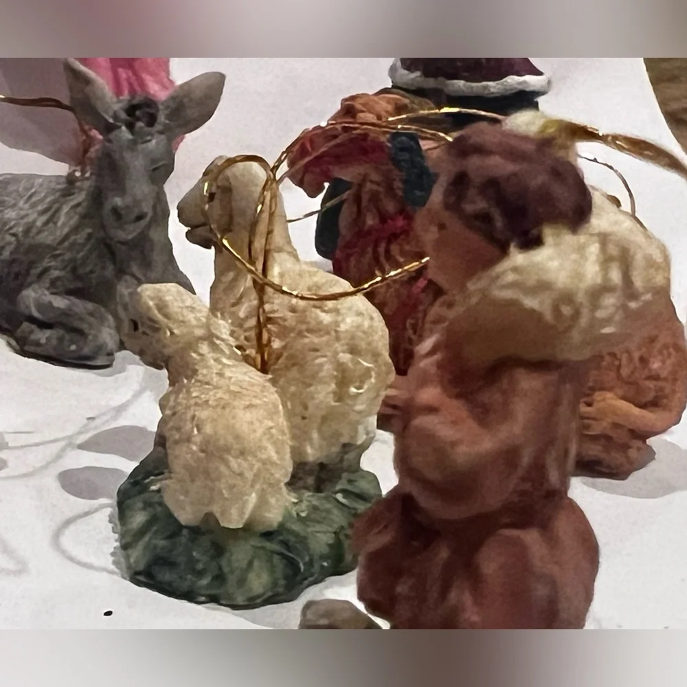 Dillard’s Trimmings Nativity Scene Holiday Figurine Set